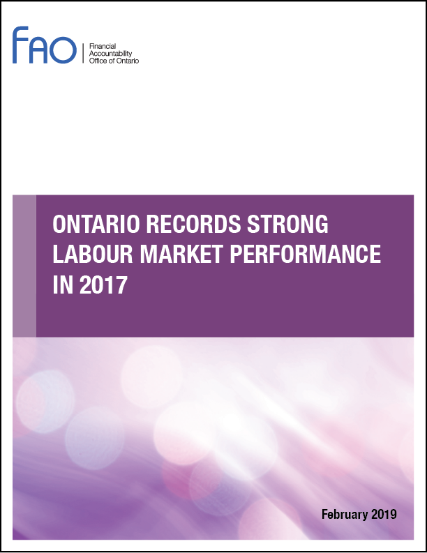 Ontario Records Strong Labour Market Performance in 2017
